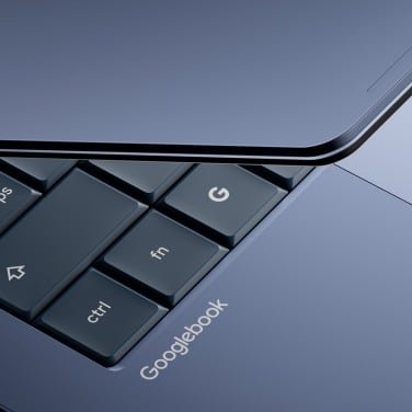up-close look at googlebook keyboard
